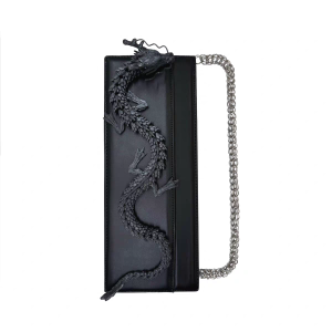 Midnight Dragon Bloom Satchel